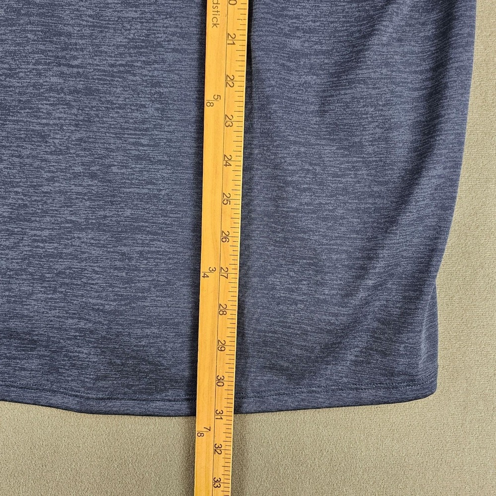 Under Armour Project Rock Pullover Mens XL Blue Long Sleeve 1/4 Zip HeatGear - Picture 9 of 10